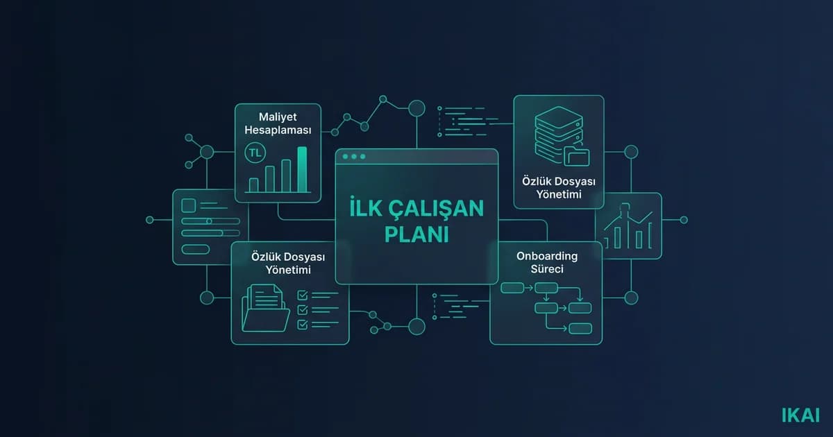 KOBİ Rehberi 2026: ilk çalışanı işe alma maliyeti
