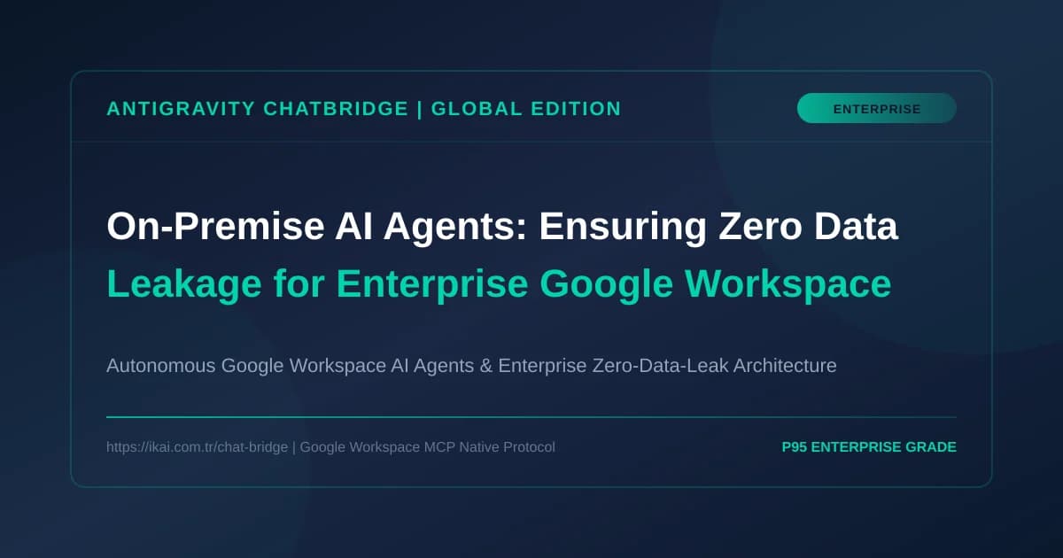 On-Premise AI Agents: Ensuring Zero Data Leakage for Enterprise Google Workspace