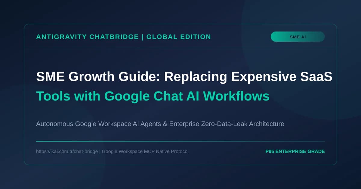 SME Growth Guide: Replacing Expensive SaaS Tools with Google Chat AI Workflows